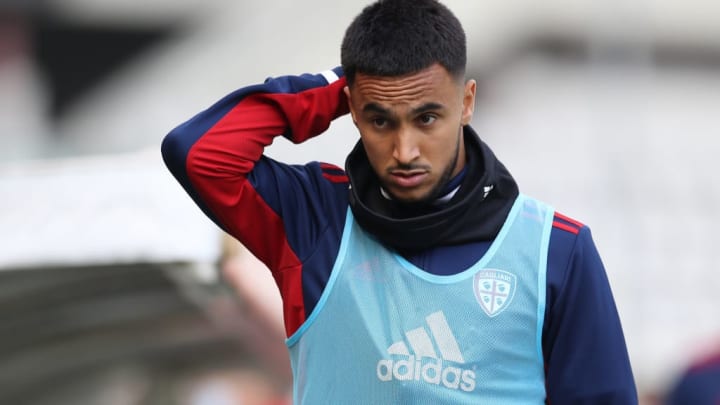 Adam Ounas ne parvient pas à enchaîner avec Cagliari.