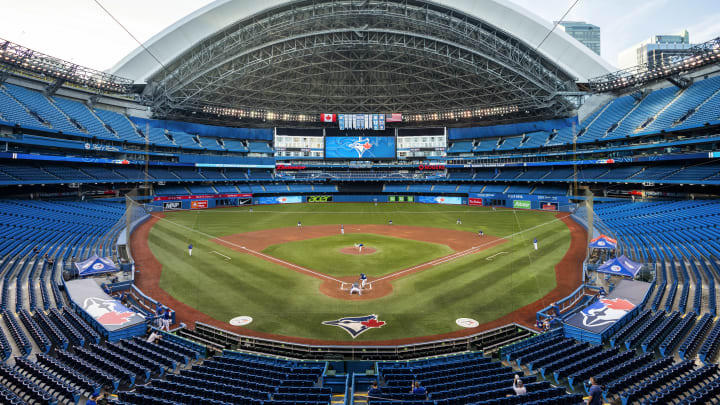 El equipo de Canadá ha trabajado en la pretemporada en su estadio Rogers Centre