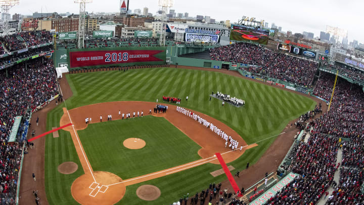 Fenway Park celebrates the 2018 World Series