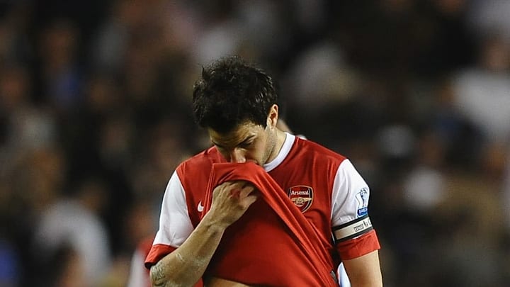 Cesc Fabregas con Arsenal