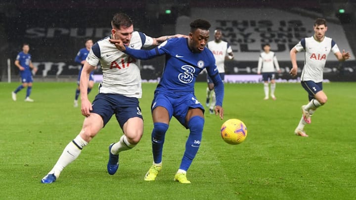 Callum Hudson-Odoi kala melawan Tottenham Hotspur