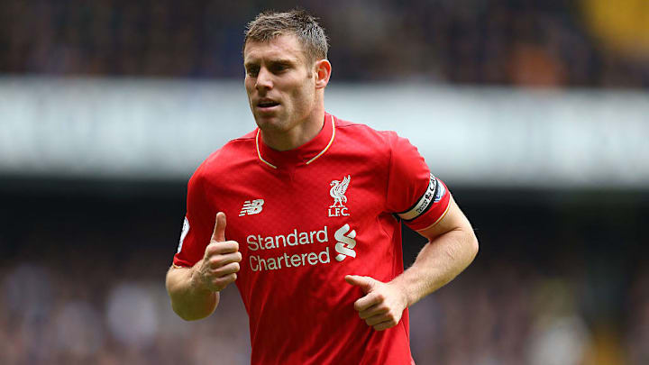 Milner lleva jugados 214 partidos para Liverpool