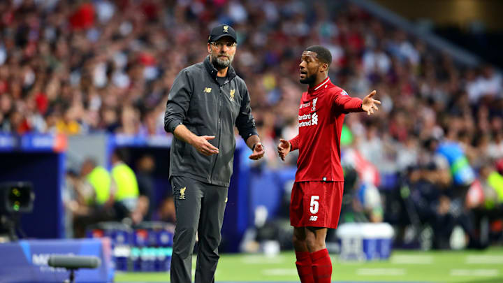 Jurgen Klopp & Georginio Wijnaldum Jurgen Klopp & Georginio Wijnaldum