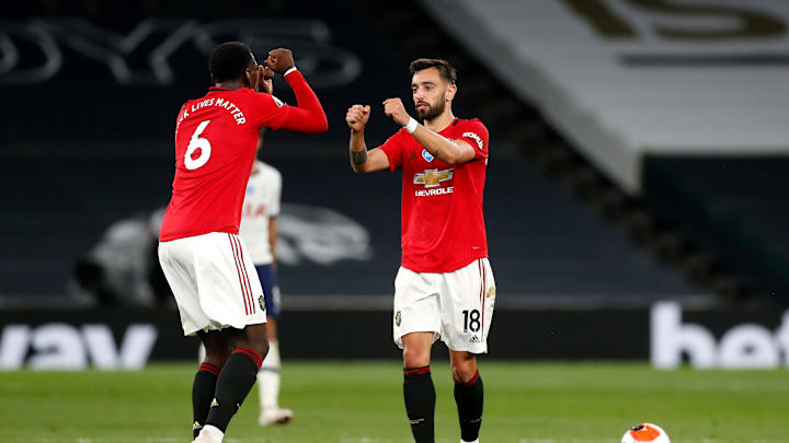 Paul Pogba (kiri) & Bruno Fernandes (kanan) / Manchester United Paul Pogba (kiri) & Bruno Fernandes (kanan) / Manchester United
