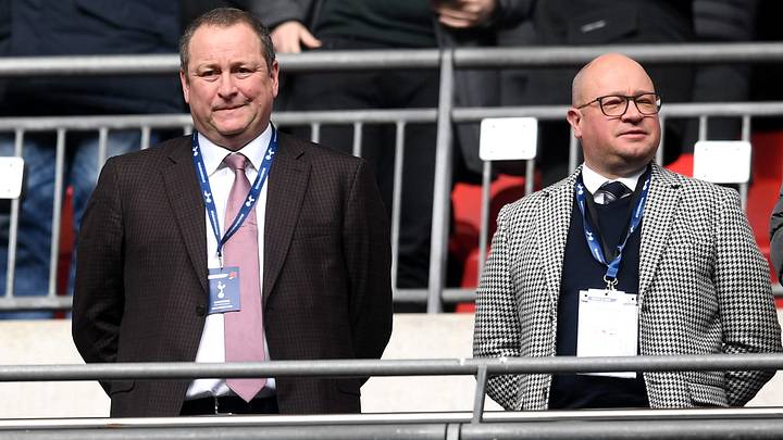Mike Ashley, Lee Charnley Mike Ashley, Lee Charnley