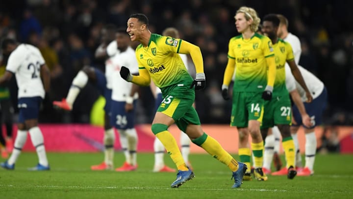 Norwich stunned Spurs in the last round with a penalty shootout victory