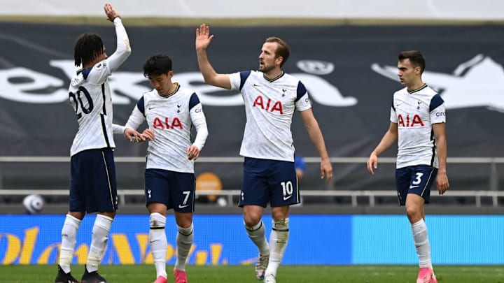 Harry Kane, Dele Alli, Son Heung-Min, Sergio Reguilon