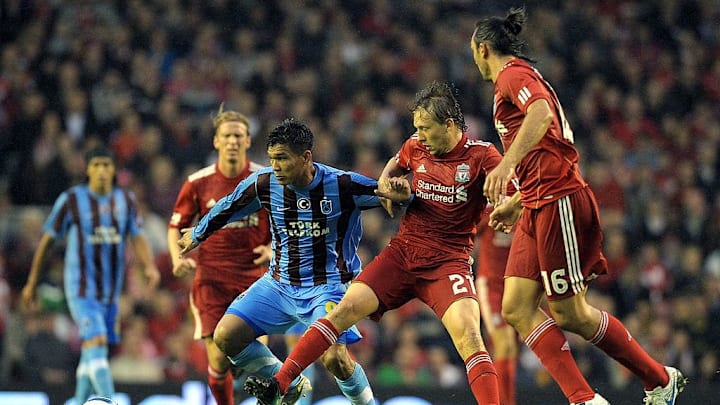 Trabzonspor's Colombian forward Teofilo