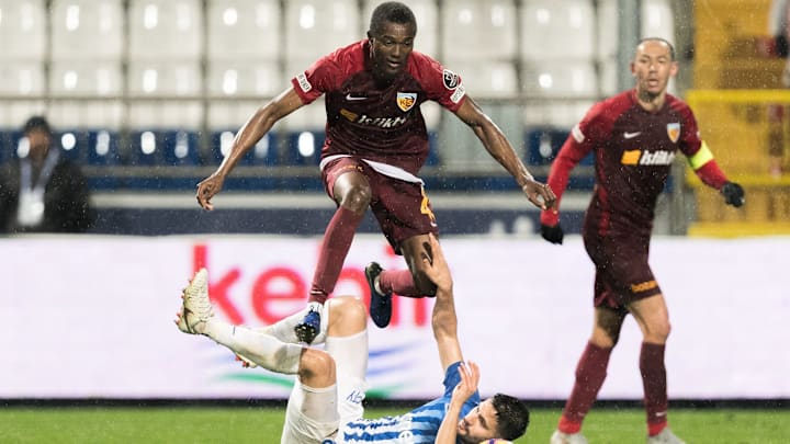 Bernard Mensah, Kayserispor formasıyla Bernard Mensah, Kayserispor formasıyla