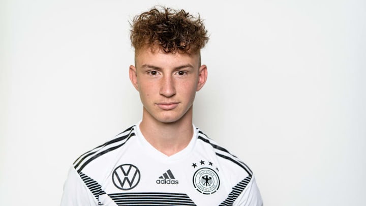Elias Kurt spielt auch für die U17-Nationalelf