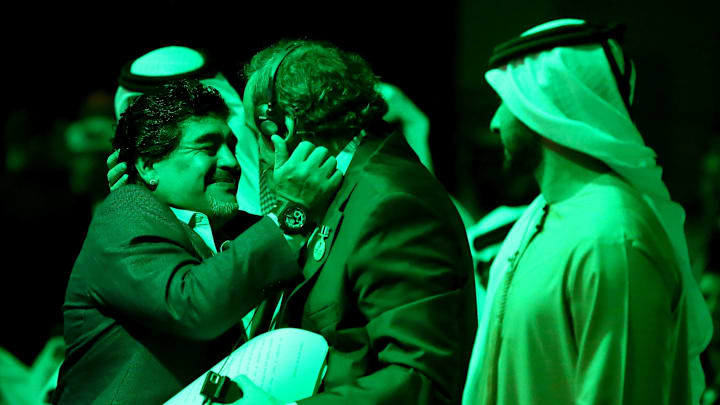 Maradona e Platini 