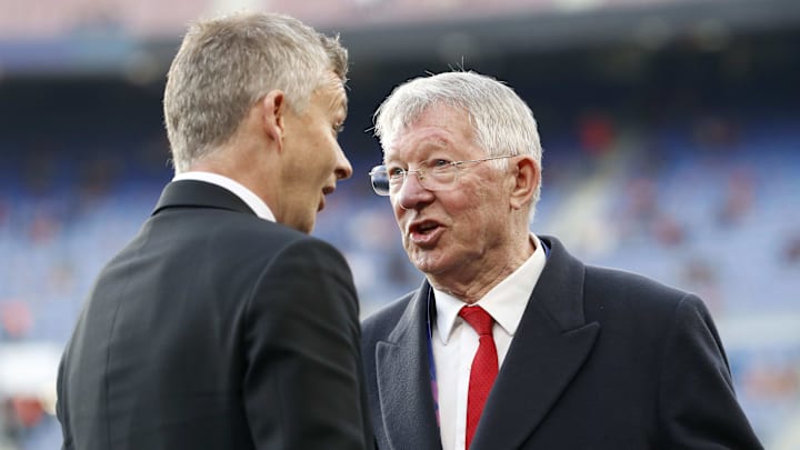 Ole Gunnar Solskjaer dan Sir Alex Ferguson Ole Gunnar Solskjaer dan Sir Alex Ferguson