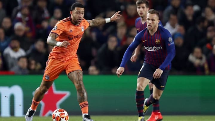 UEFA Champions League"FC Barcelona v Olympique Lyonnais"