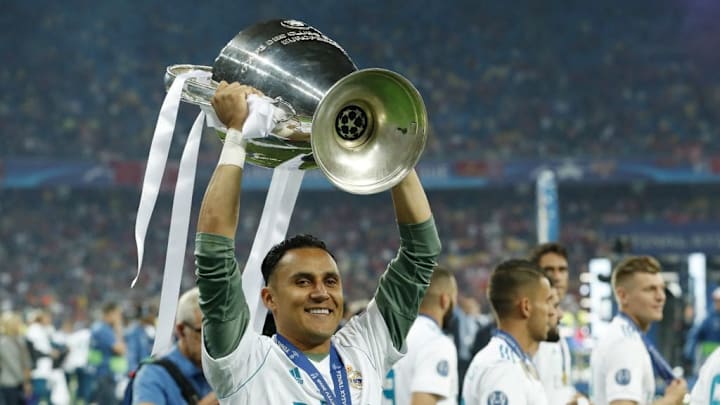 Keylor Navas fue el portero de las tres Champions consecutivas