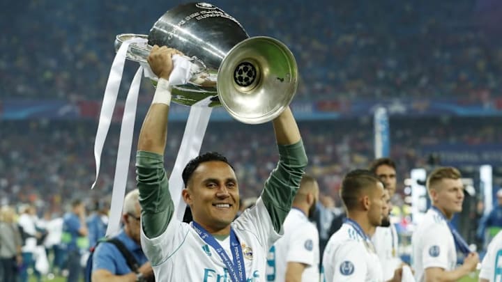 Navas fue titular en las tres conquistas del Madrid en 2016, 2017 y 2018