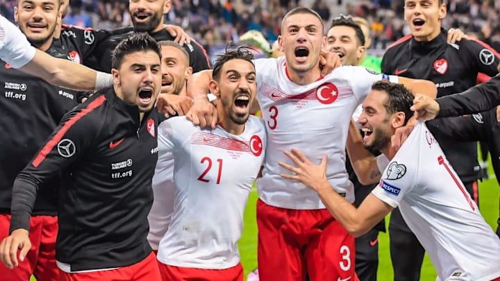 UEFA EURO 2020 qualifier group H"France v Turkye"