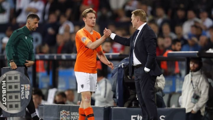 Frenkie de Jong gab sein Debüt in der Nationalmannschaft unter Ronald Koeman und spielt mittlerweile in Barcelona