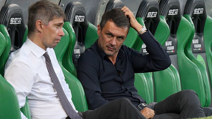 Ricky Massara e Paolo Maldini Ricky Massara e Paolo Maldini