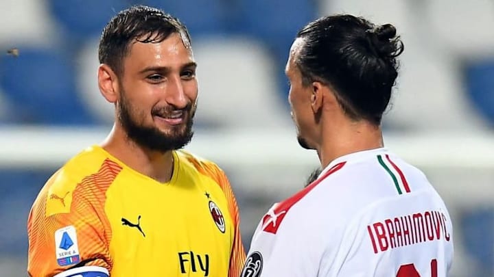 Gianluigi Donnarumma, Zlatan Ibrahimovic