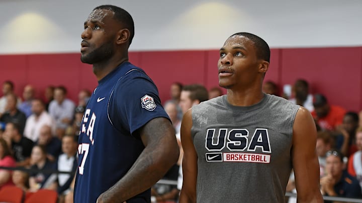 LeBron y Westbrook serán compañeros