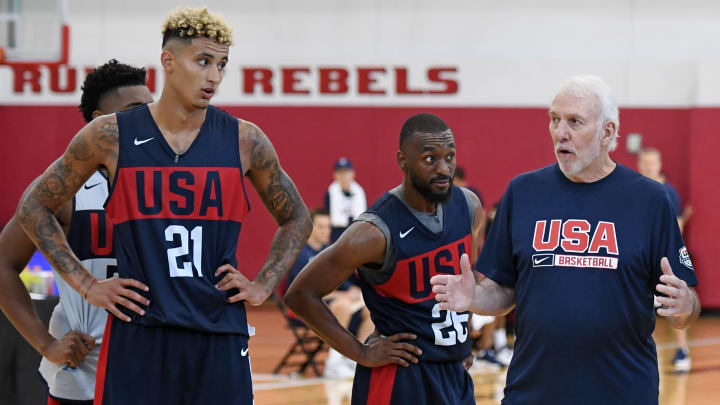 USA Basketball Men's National Team Training Session