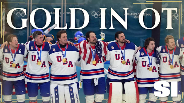 USA Beats Canada For First Gold Since 'Miracle on Ice' 
