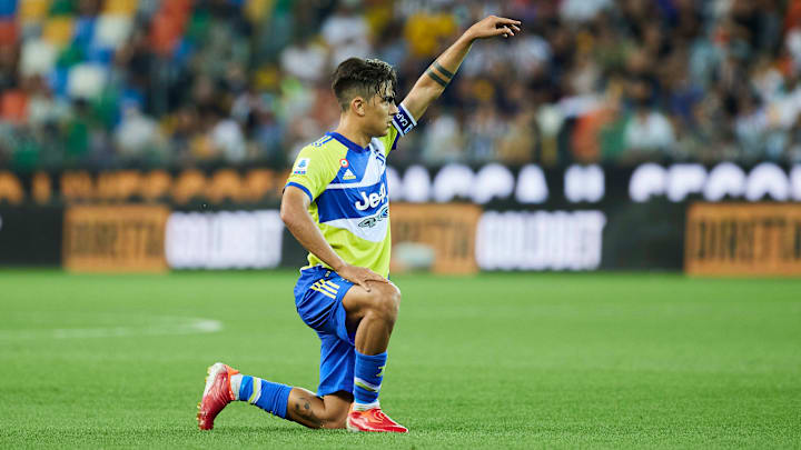Dybala é uma das estrelas da equipe de Turim Dybala é uma das estrelas da equipe de Turim