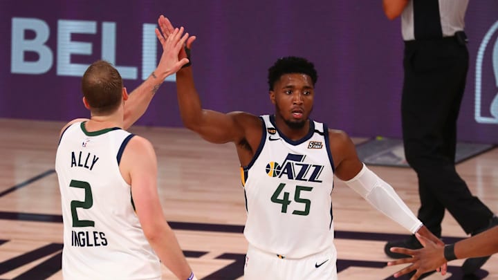 El base del Jazz ha estado brillante con su equipo en los dos primeros partidos de la postemporada