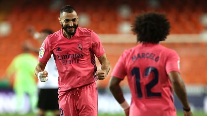 Benzema marcó por cuarto partido consecutivo