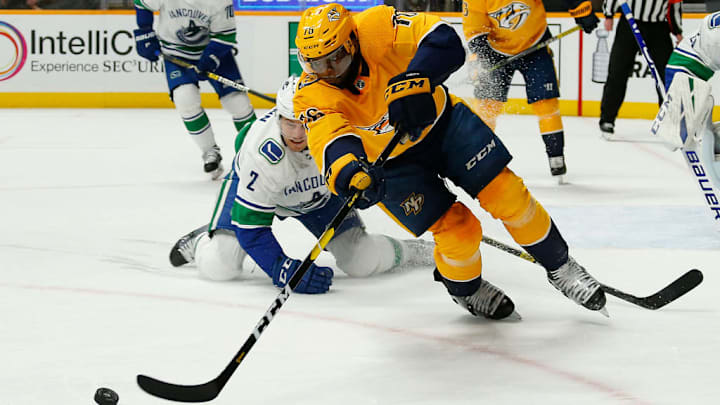 Vancouver Canucks v Nashville Predators