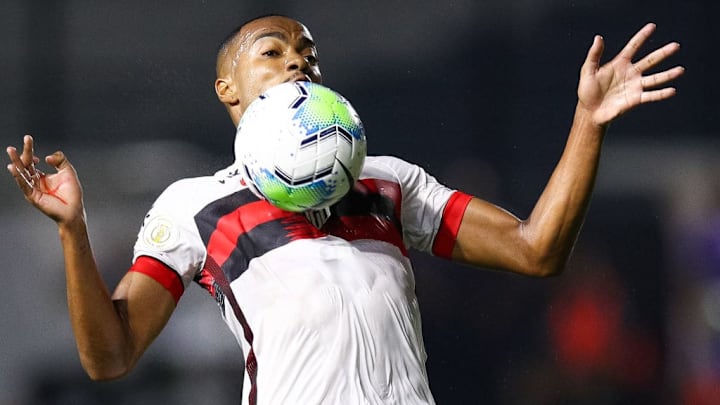 Vasco da Gama v Atletico GO Play Behind Closed Doors Amidst the Coronavirus (COVID - 19) Pandemic