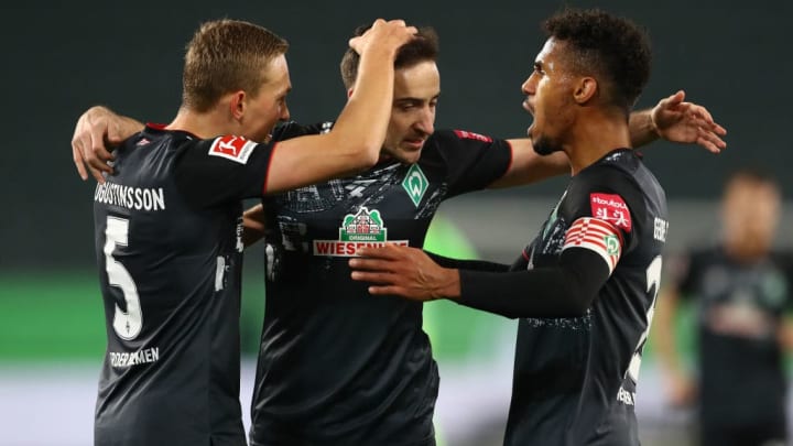 Bei einer Wolfsburger Führung kam Werder immer wieder auf