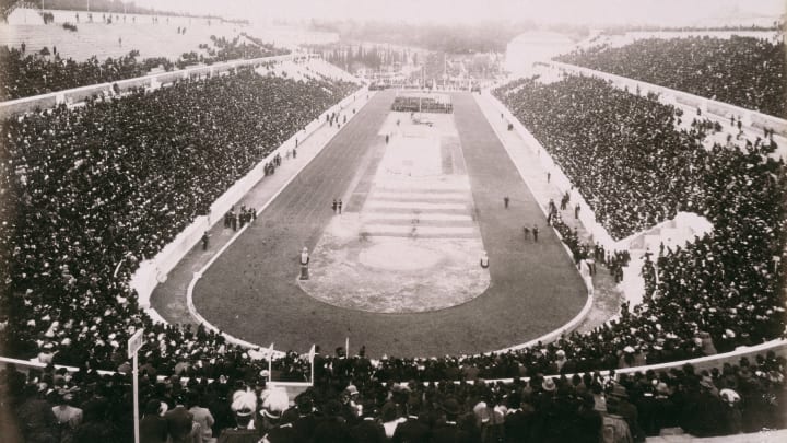 Athens hosts the first modern Olympics in 1896