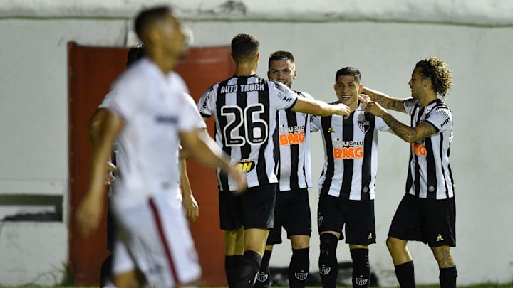 Villa Nova v Atletico MG Play the Minas Gerais State Championship With Closed Doors as a Villa Nova v Atletico MG Play the Minas Gerais State Championship With Closed Doors as a