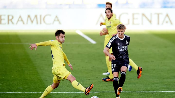 Martin Odegaard Manuel Trigueros Real Madrid Villarreal LaLiga Europa League