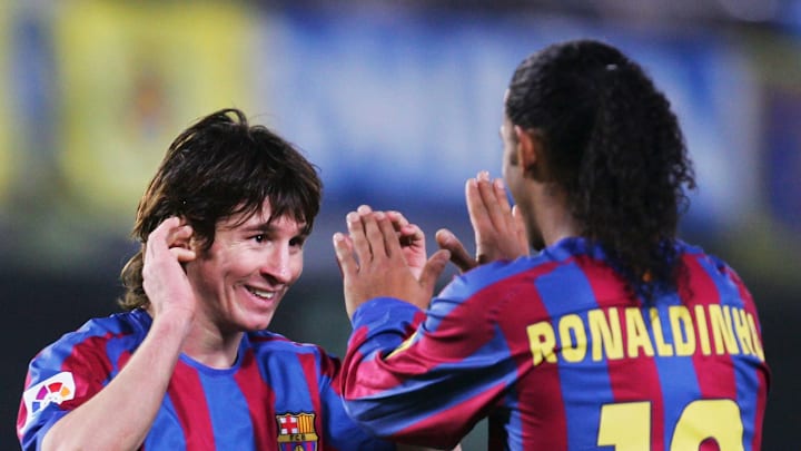 Ronaldinho y Messi