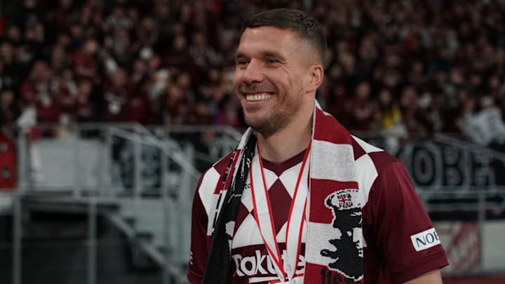 Lukas Podolski est resté pratiquement trois ans au Japon