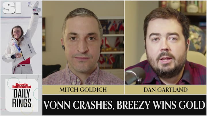 Vonn Crashes, Breezy and U.S. Skaters Win Gold