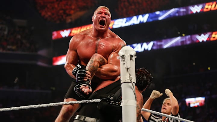 Brock Lesnar fue uno de los luchadores favoritos de la WWE