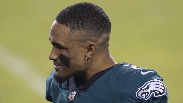 The Philadelphia Eagles are reportedly divided on Jalen Hurts' future with the team. 