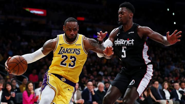 Washington Wizards v Los Angeles Lakers