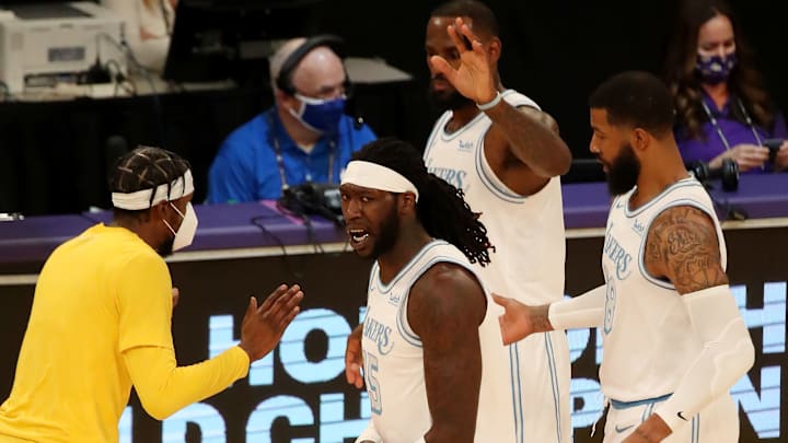 Montrezl Harrel está disputando su primera campaña con Los Angeles Lakers