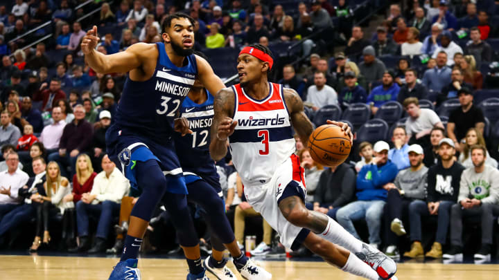 Bradley Beal estuvo imparable ante los Timberwolves