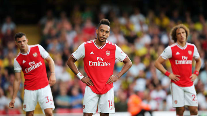 Pierre-Emerick Aubameyang, Granit Xhaka, David Luiz