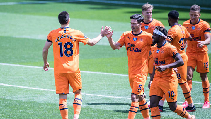 Federico Fernandez, Fabian Schar, Allan Saint-Maximin