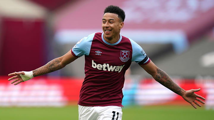 Jesse Lingard está em fase espetacular com a camisa dos Hammers