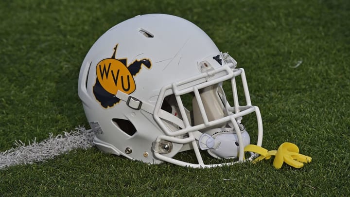 The West Virginia Mountaineers football team's helmet.