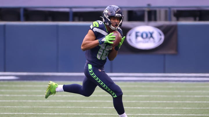 Lockett figura como el receptor abierto mejor pagado de la temporada 2021-22