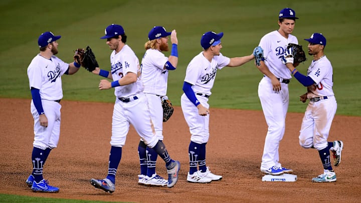 Los Dodgers ganaron en el primer partido de la serie de la postemporada en 2020 contra los Cerveceros 