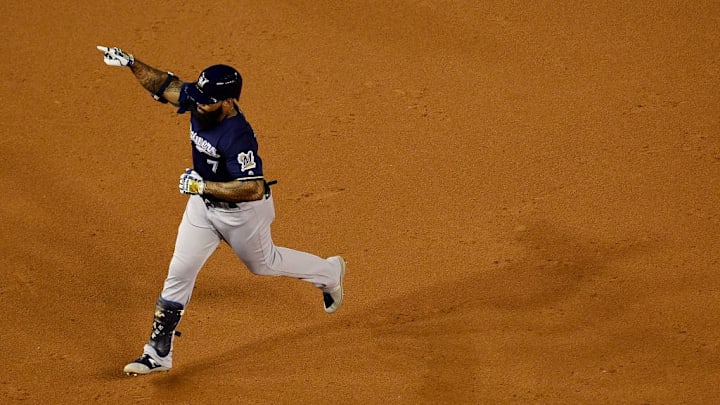 Eric Thames offers a streaky but fierce power bat for teams in need of some extra pop.
